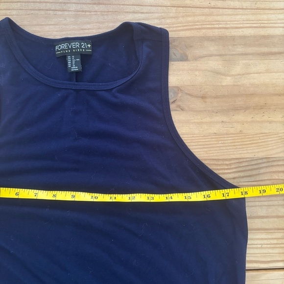 Forever 21 Blue Halter Sheath Midi Dress - Picture 4 of 6